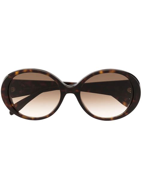 alexander mcqueen oval eyeglasses|alexander mcqueen studded sunglasses.